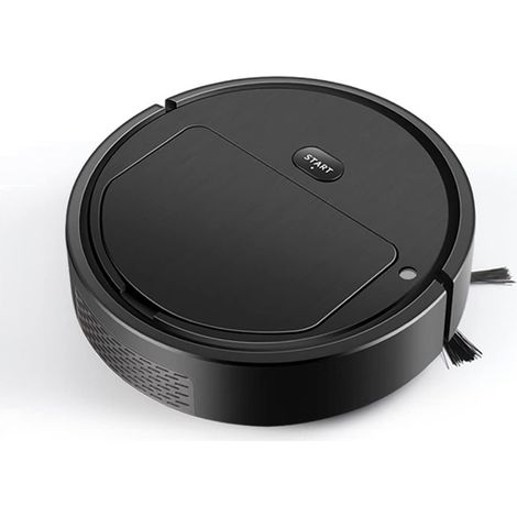 TEMPO DI SALDI Robot Aspirapolvere Automatico Senza Fili Per La Pulizia Del Pavimento Di Casa, Colore Nero (1/5)