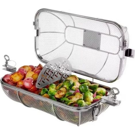 Weber 7686 Cestello a maglia fine per girarrosto Crafted (1/5)