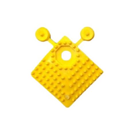 Tapis anti fatigue RS PRO, 0.914m x 914mm x 15mm en Caoutchouc, anti-dérapant ( Prix pour 1 )