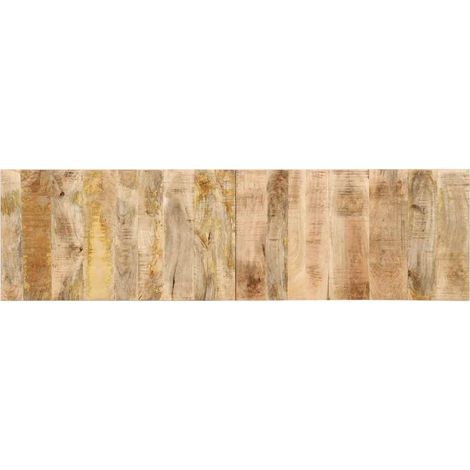 Tête de lit-Panneau de lit-Accessoire de Lit 180 cm bois de manguier brut massif 655880 (1/5)