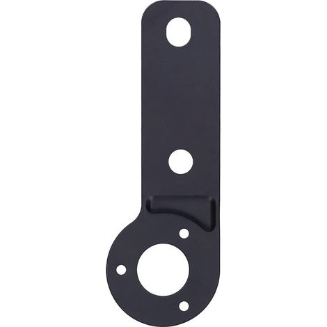 Support de Prise de Remorque, Support de Fixation de Prise de Camping Car Connecteur de Plaque de Montage en Fer Noir pour Véhicule Commercial Camion RV Camping Car (1/5)