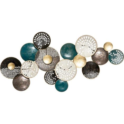 Decoración de pared «Lison» - metal 135 x 67 cm - Atmosphera créateur d'intérieur
