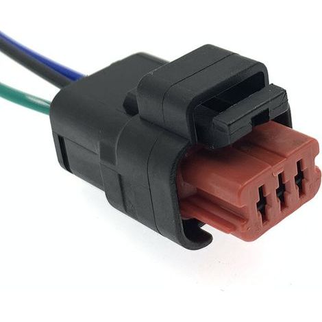 The DJ7038C-1.5-21 is a 3-pin waterproof automotive connector for water temperature sensors. (1/4)