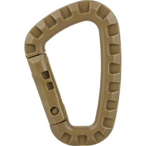 D-förmiger Bergkarabiner für Camping und Klettern, robuster Miniaturhaken zur schnellen Befestigung (1/5)