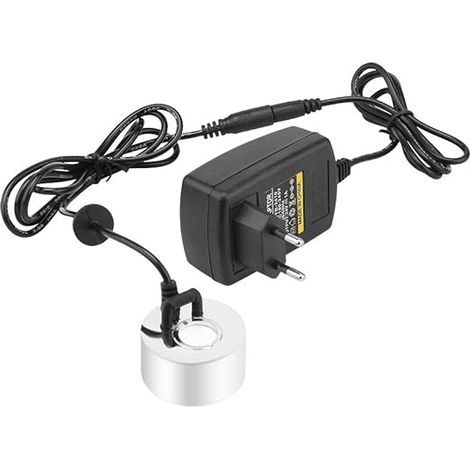 Mini nebulizzatore da 350 ml/h, umidificatore d'aria, atomizzatore d'acqua, nebulizzatore per fontana, laghetto, ideale per spa, soggiorno, bagno, studio yoga, spina UE (1/5)