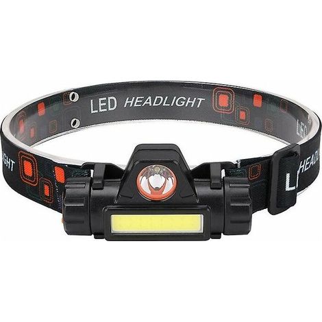 Lampe frontale de travail à LED : lampe torche professionnelle pour détails automobiles, puissante lampe torche d'inspection avant avec aimant, rechargeable pour l'inspection automobile, l'atelier de (1/3)