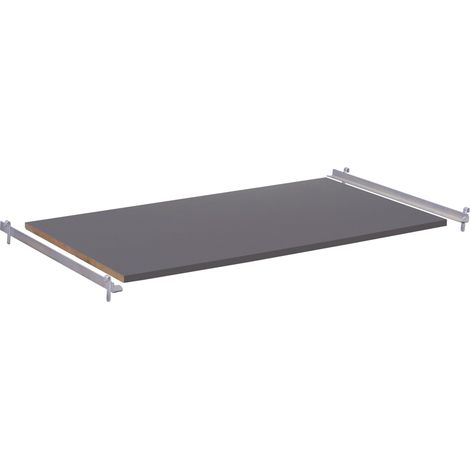 VARIOfit MDF-Boden für Etagenwagen aus Blech 1245x785mm Grau