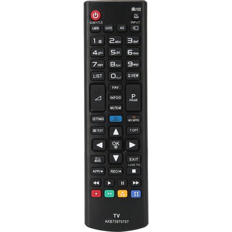 Télécommande universelle compatible LG TV AKB73975757, AKB73715601, AKB73715634, modèles 42LN5708, 55LN5758, 26LN460R (1/5)