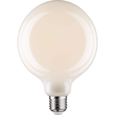 Paulmann 28626 Lampadina LED filamento G125 6 Watt lampadina classica dimmerabile opale 2700 K bianco caldo E27 (1/5)