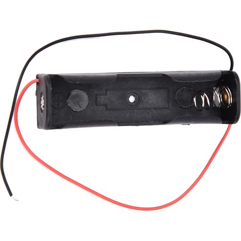 Kunststoff-Batteriegehäuse passend für 18650 3,7V Batterie Aufbewahrungsgehäuse mit Kabelanschluss (1 Batterie) (1/5)