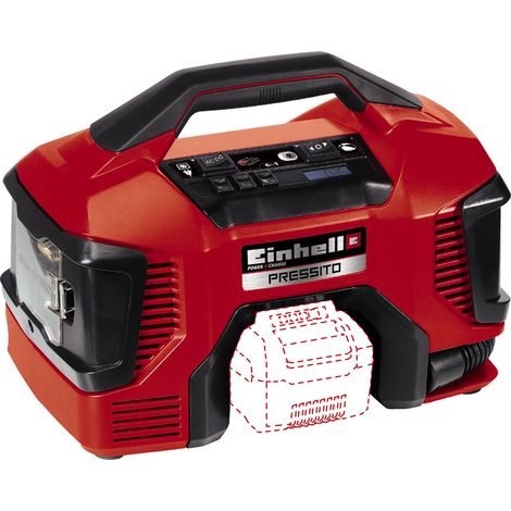 Einhell Pressito Hybrid Air Compressor 18V Bare Unit (1/5)
