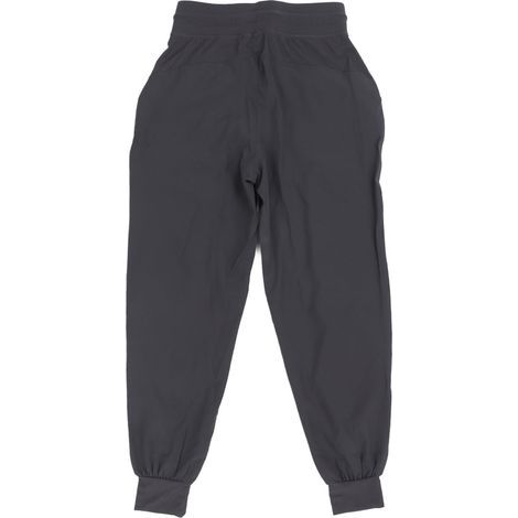 Pantalon de sport femme léger respirant pour le yoga, fitness et running avec poches (Gris) (1/5)