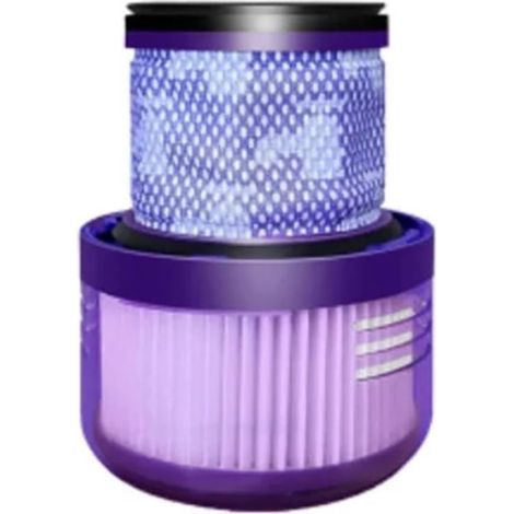 Anillo de sellado superior fijo para el depósito de polvo – Compatible con aspiradoras Dyson V10, V11, V12 y V15 – Material de alta calidad – Fácil instalación (1/4)