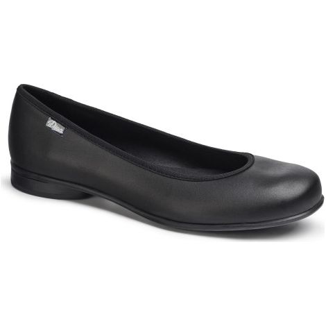 Zapato femenino con horma recta y puntera redondeada DIAN BAILARINA 40 Negro