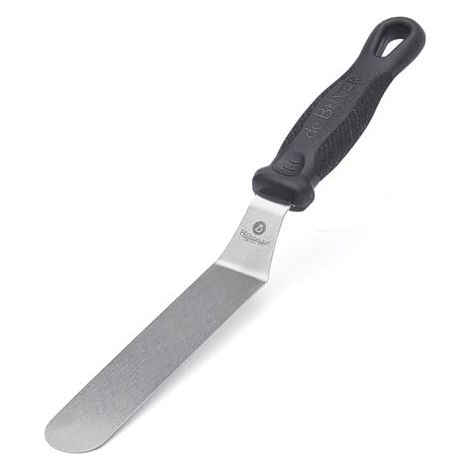 De Buyer - Spatola mini a gomito lama cm. 12 (1/2)