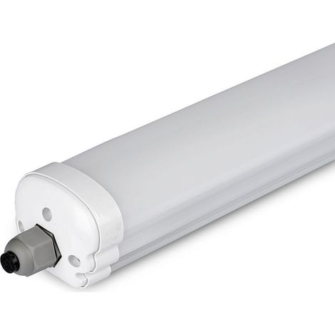 Lámpara de techo LED V-TAC Serie G, 48 W, 120 lm/W, impermeable, 150 cm, blanco natural, IP65