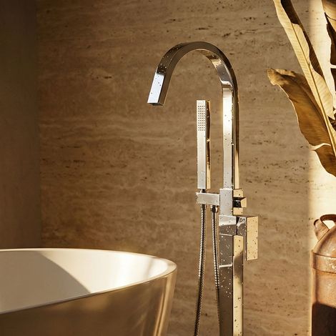 Robinet de baignoire sur pied PaulGurkes pour baignoires indépendantes (1/5)