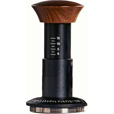 Tasseur à café expresso avec ressort calibré et base ondulée, outil de distribution de café 51 mm (1/5)