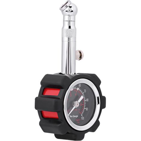 Adecuado para manómetros de presión de neumáticos de 0 a 100 PSI - apto para coches y furgonetas