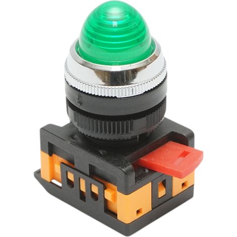 Lampada di segnalazione a LED verde 24 V CA/CC 22 mm Breckner Germany (1/5)