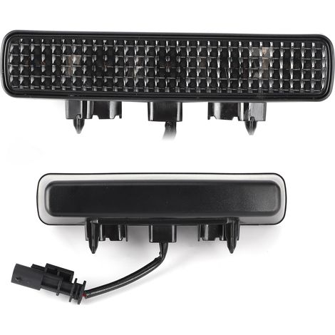 Feu de frein LED arrière 3e en hauteur pour Jeep Wrangler JL 2018‑2020 Lentille noire,de DEBUNS (1/5)