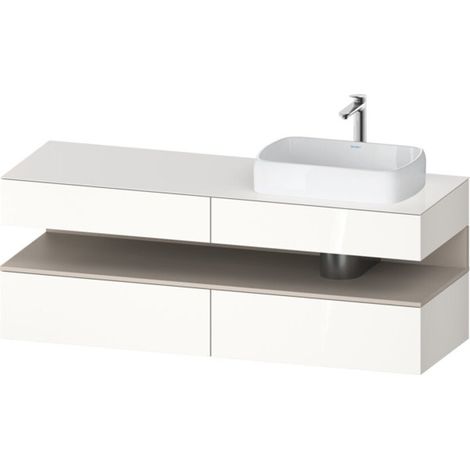 Duravit Collection One Konsolenwaschtischunterbau, 2 Auszüge, 2 (1/2)