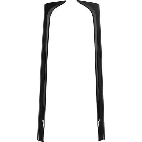 2 Spoilers Latéraux pour Fenêtre Arrière ABS Noir Brillant - Compatible MK5 2011‑2017 (1/5)