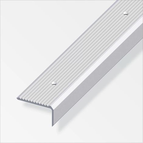 profilo per scala  41 x 23  alluminio argneto   forato