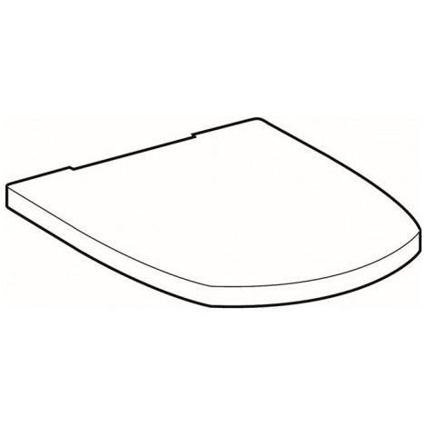 Geberit 573620000 Abattant de WC Vitelle, blanc