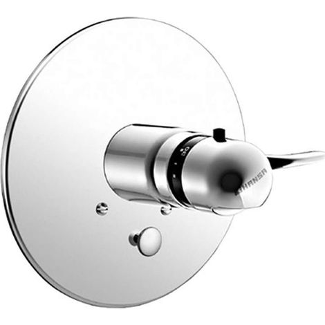 Hansa, Set esterno Hansamix 0862 per miscelatore termostatico con blocco integrato, cromato, 08629175 (1/2)