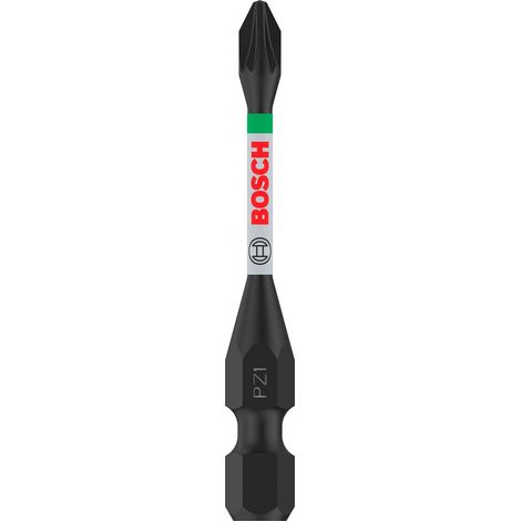 Embout a impact Pozidriv PZ1 55 mm 2 pces Bosch - 2608522543 (1/4)