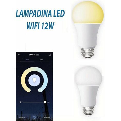 Ampoule Led Intelligente Wifi E27 12w 2700k 6400k Dimmable Ios Android Alexa Google (1/5)