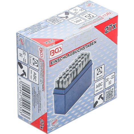 BGS, 3 MM, POINÇONS 2030