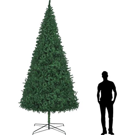 Sapin de Noël artificiel 400 cm Vert (1/5)