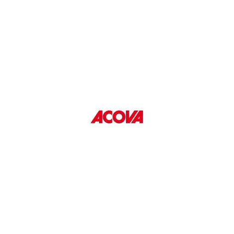 Cache récepteur RF square Chromé - ACOVA 107538