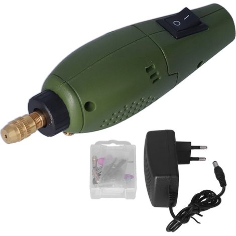 Kit outil rotatif électrique 12000RPM, stylet de gravure manuel, polissage et découpe, AC100-240V avec prise UE, kit de ponçage et finition. (1/5)