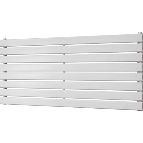 Typhoon Axis - White Horizontal Radiator H544mm x W1200mm Single Panel (1/3)