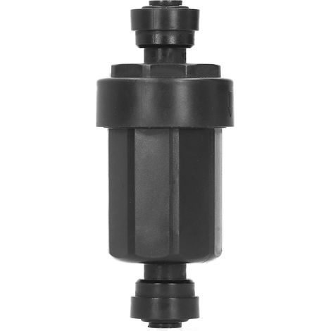 Filtre à Eau, Filtre D'irrigation 1/4 Pouces avec Crépine en Acier Inoxydable, Système De Filtration à Connexion Rapide Noir (1/5)