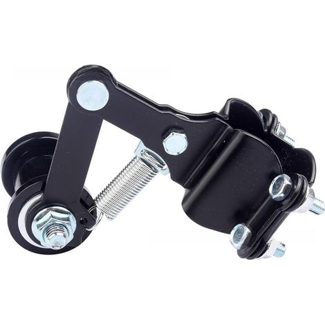 Tendeur de chaîne de moto adapté pour les motos tout-terrain, VTT, poussettes de plage, conditions de conduite extrêmes, alliage d'aluminium (1/5)