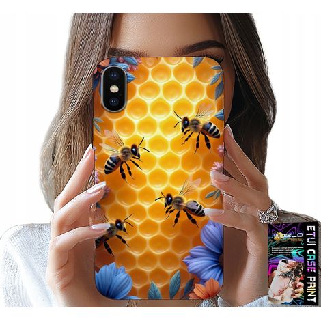 Custodia per iPhone X / XS - Cover posteriore a nido d'ape UL (1/5)