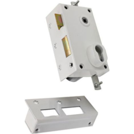 Bricard 73 A2P cerradura de seguridad 3 puntos blanca