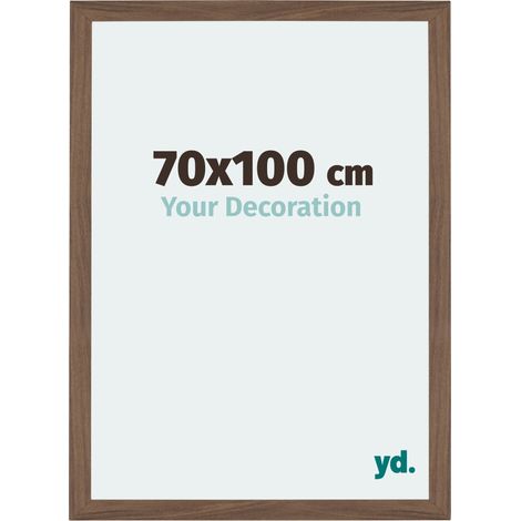 Cadre Puzzle 70x100 cm - Noyer Foncé - MDF - Mura. (1/5)