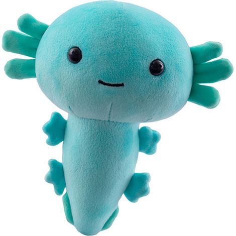 Adorables peluches pour enfants, motif dessin animé, douces et élastiques, en coton PP, idéales pour décorer canapés ou lits, de couleur verte. (1/4)