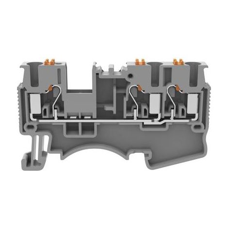 Degson DS2.5-TW-01P-11-00A(H) Borne de passage Push-In gris 1 pc(s) Q232212 (1/2)