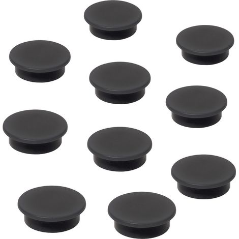 Sigel Magnet MU196 (Ø) 25 mm rund Schwarz 10 St. MU196