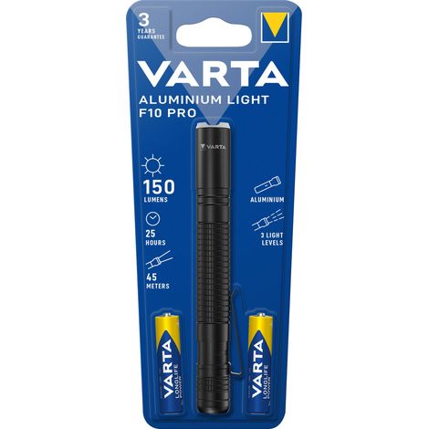 Varta LED Taschenlampe Aluminium Light