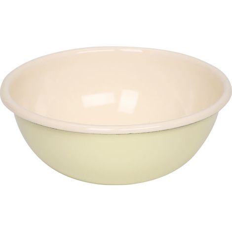 Riess Classic Pastell Bol de cuisine Ø16cm Jaune Émail (1/5)