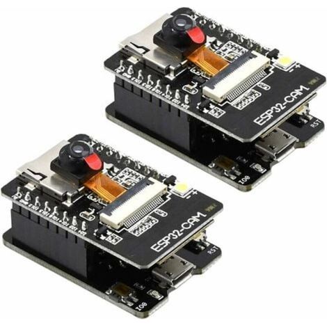 ESP32-CAM W-BT ESP32-CAM-MB Micro USB zu serieller Schnittstelle CH-340G Board mit OV2640 2MP Kameramodul. (1/4)