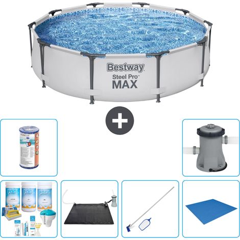 Bestway Bestway Steel Pro MAX Ronde - 305x76 cm - 7-pièces S22125 (1/5)