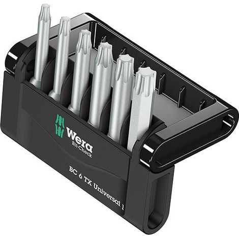 Wera 867/4 Z Mini-Check TX, 50 mm 05056472001 Bit-Set 6teilig Innen-TORX (1/5)